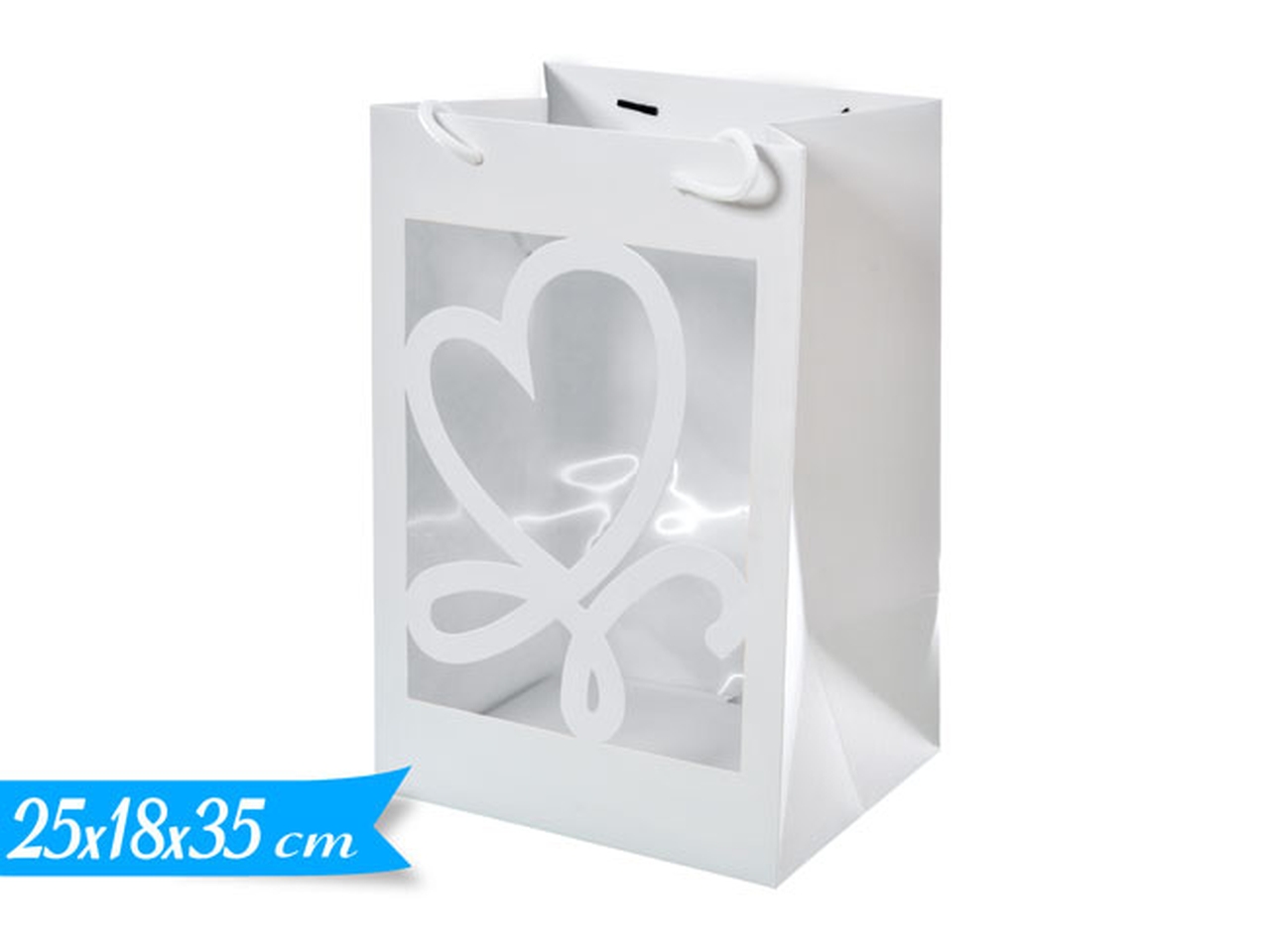 BUSTA C/FINESTRA25X35X18CM BIAN. 445700 BUSTA C/FINESTRA25X35X18CM BIAN. 445700