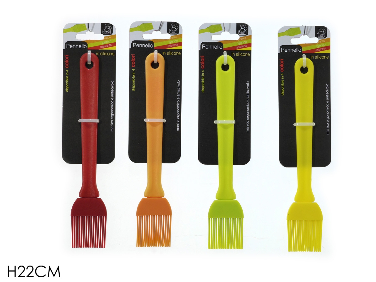 PENNELLO SILICONE MEDIO ASS 552909