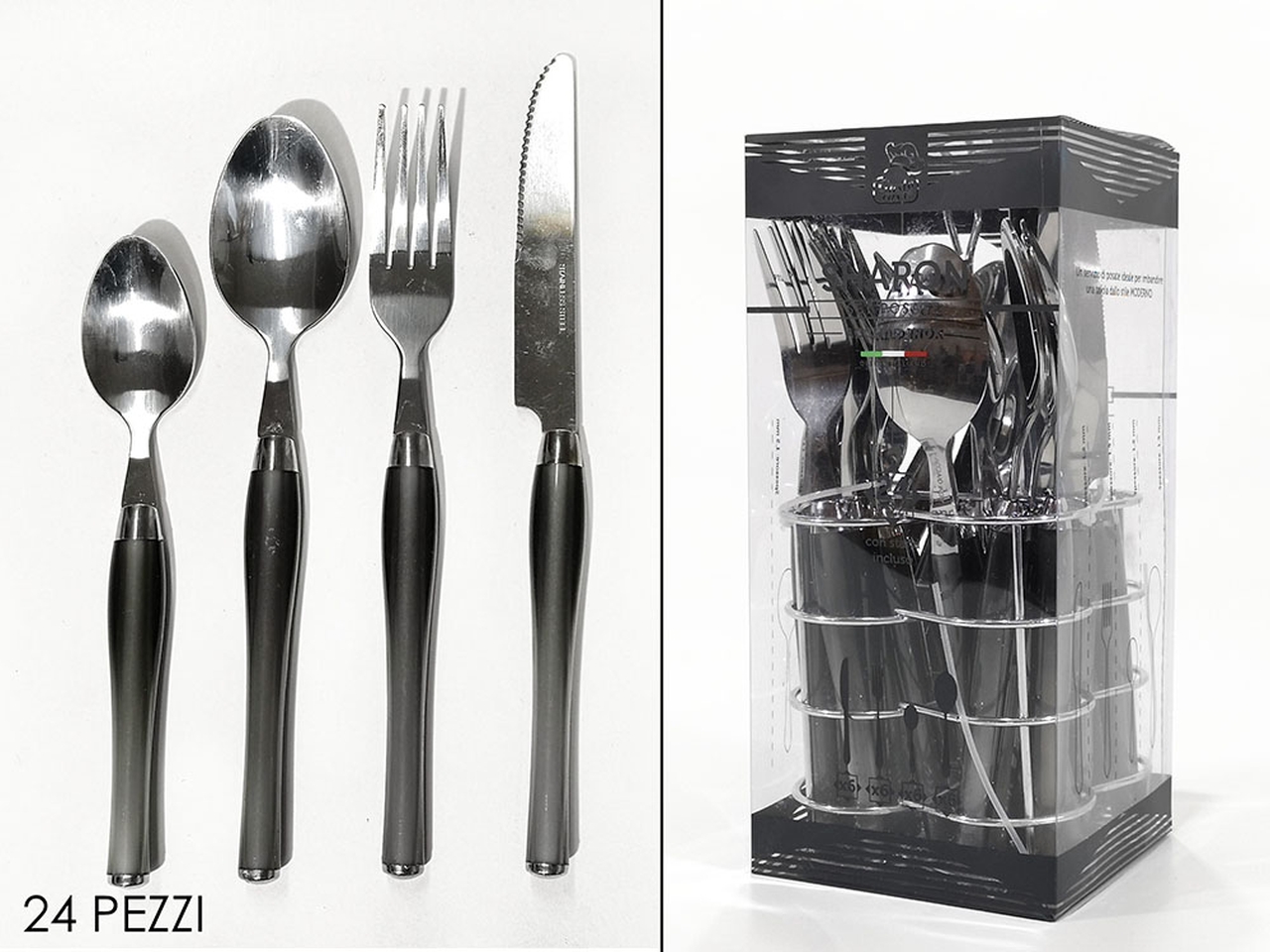 SERVIZIO POSATE SHARON 24PZ GR. 576601
