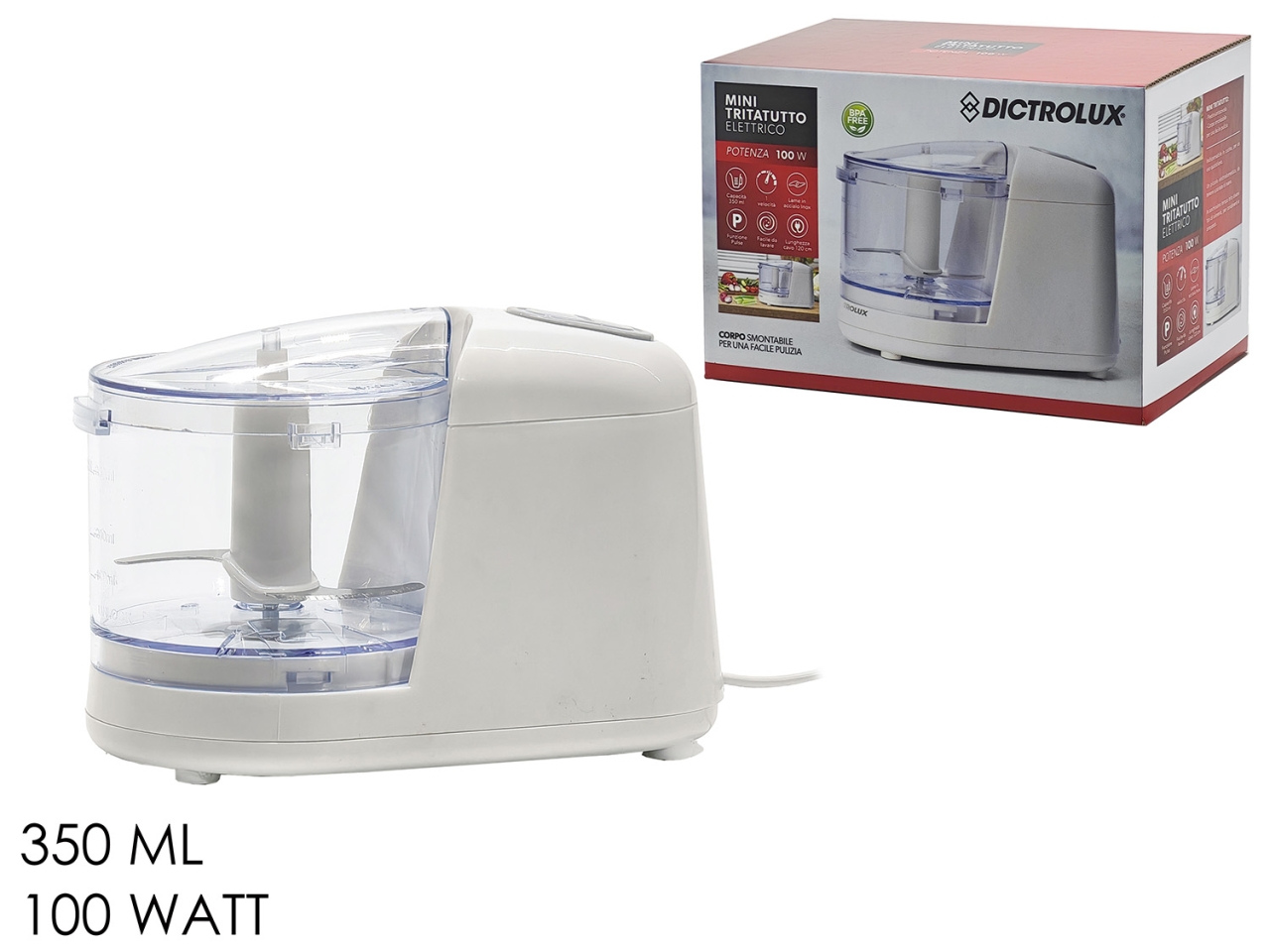 MINI TRITATUTTO 350ML 100W 583205