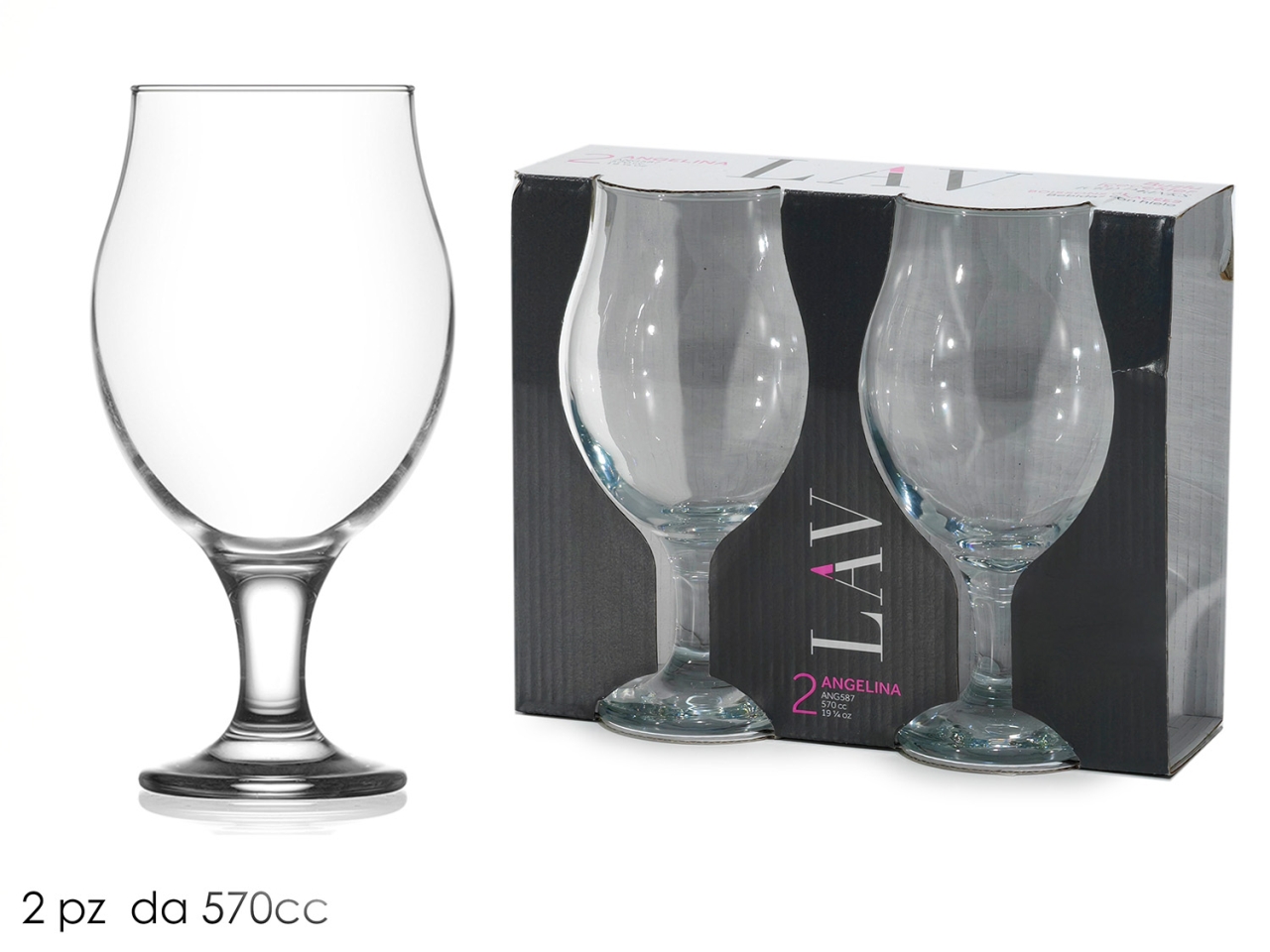 ANGELINA BICCHIERI BIRRA 2PZ 570CC 680519