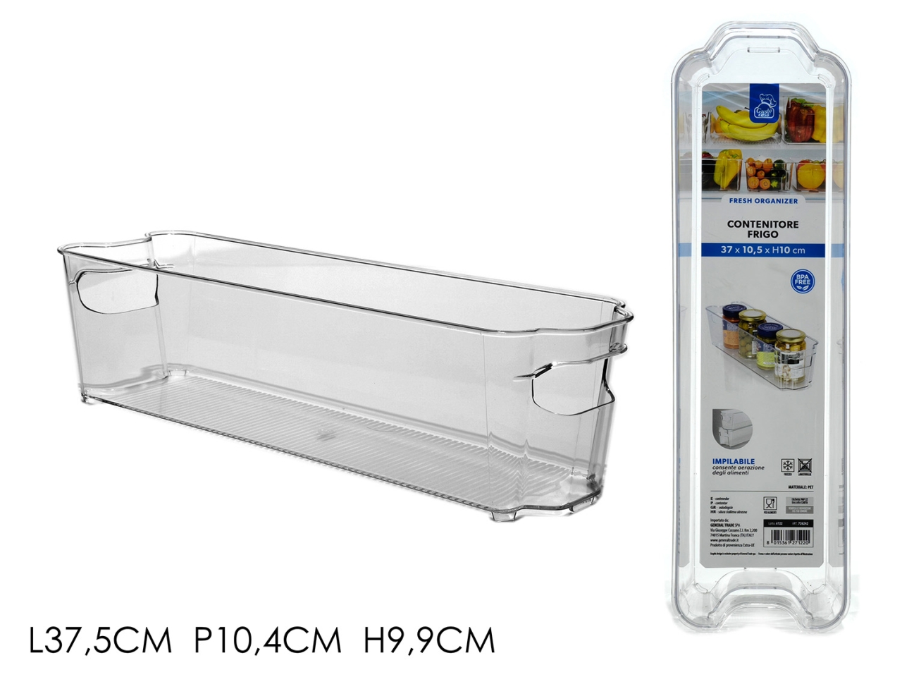 SALVASPAZIO FRIGO 37,2X10,4X9,9 726242