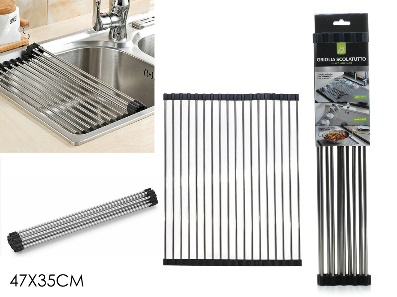GRIGLIA SCOLATUTTO LAVELLO 47X35 747872