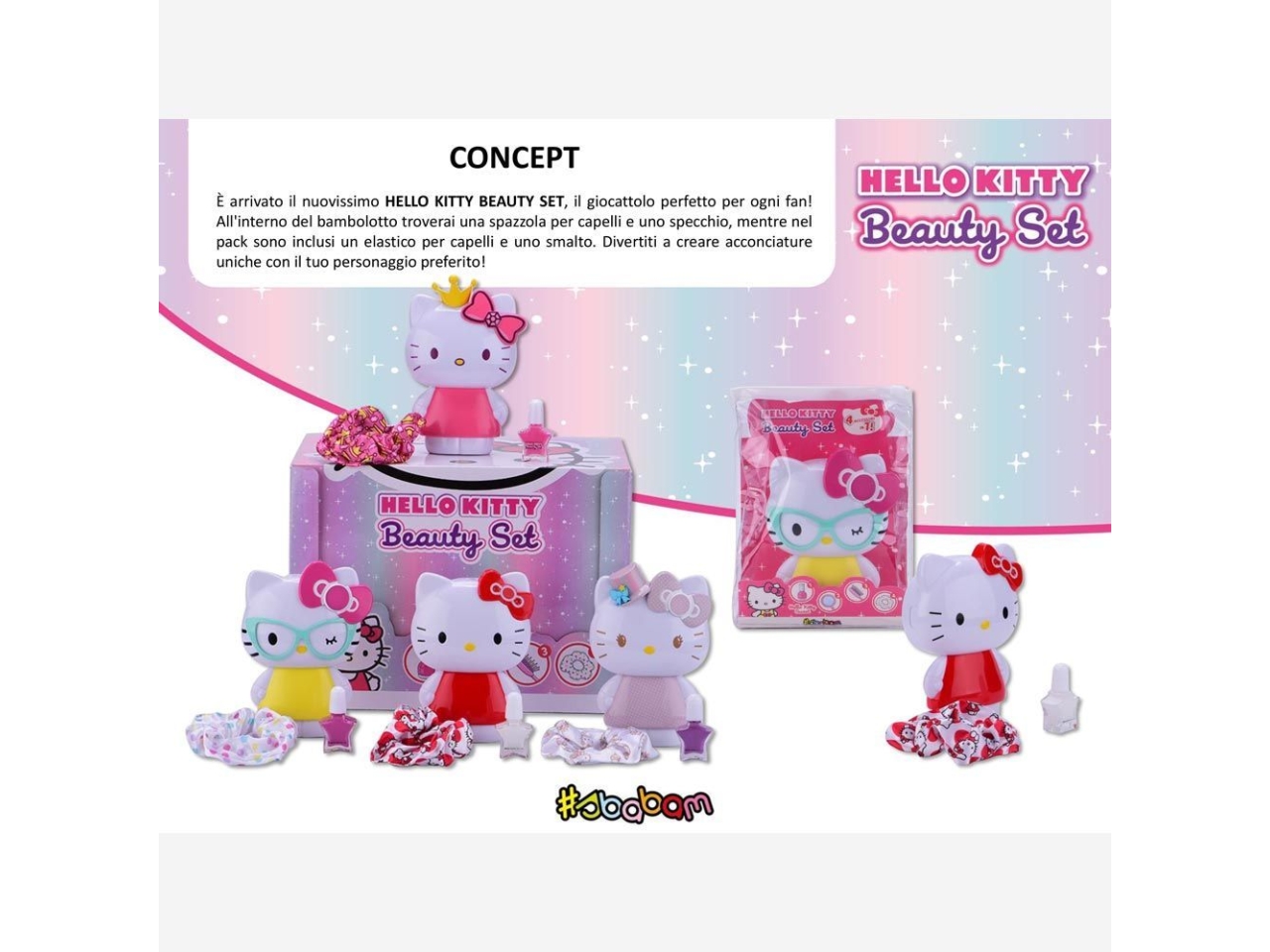 HELLO KITTY BEAUTY SET HKBEAUTYS TI