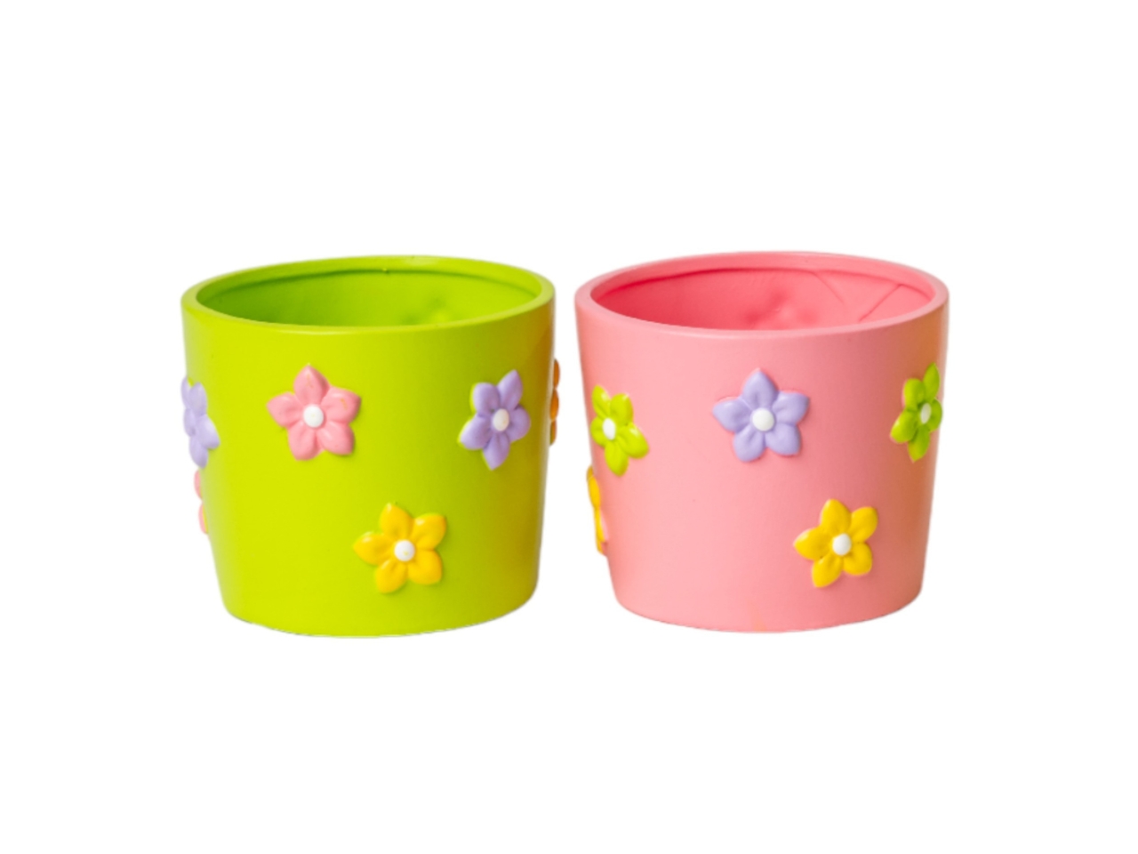 VASO C/FIORI D.12,5XH10 ASS. 52220M