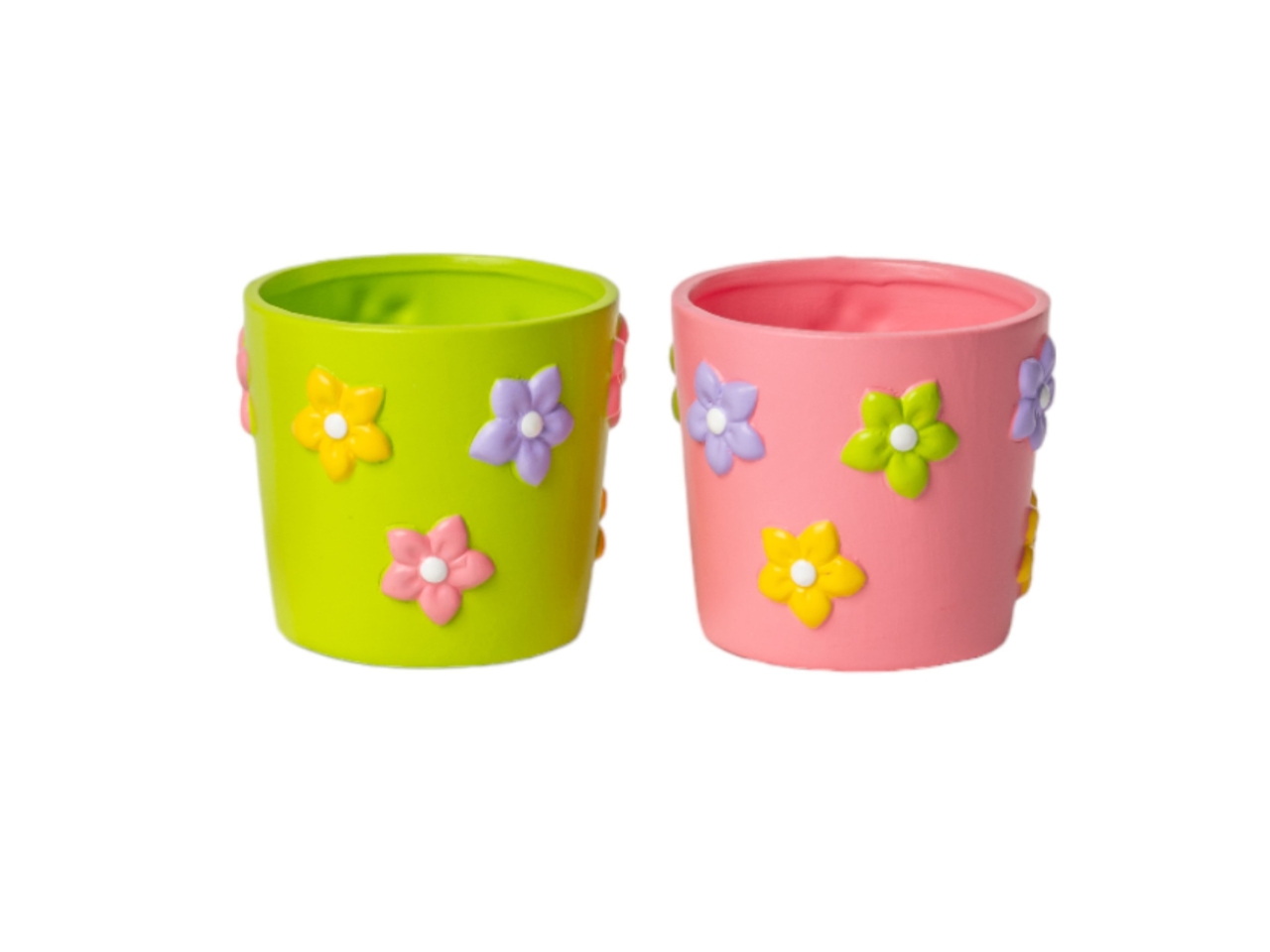 VASO C/FIORI D.10,5XH9 ASS. 52220S