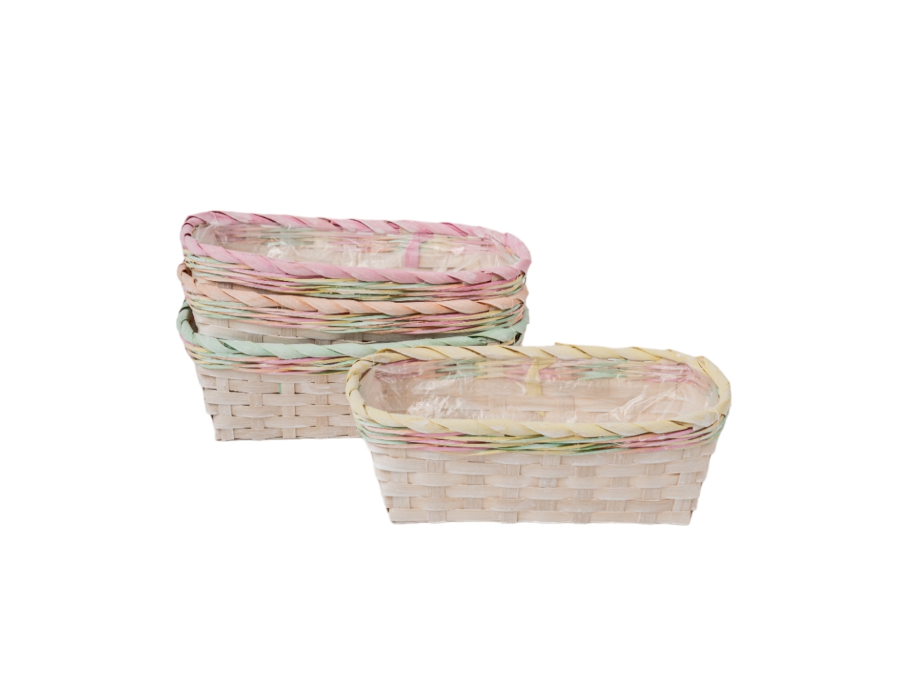 VASO OVALE BAMBU’25X12X10 ASS. D0146.25