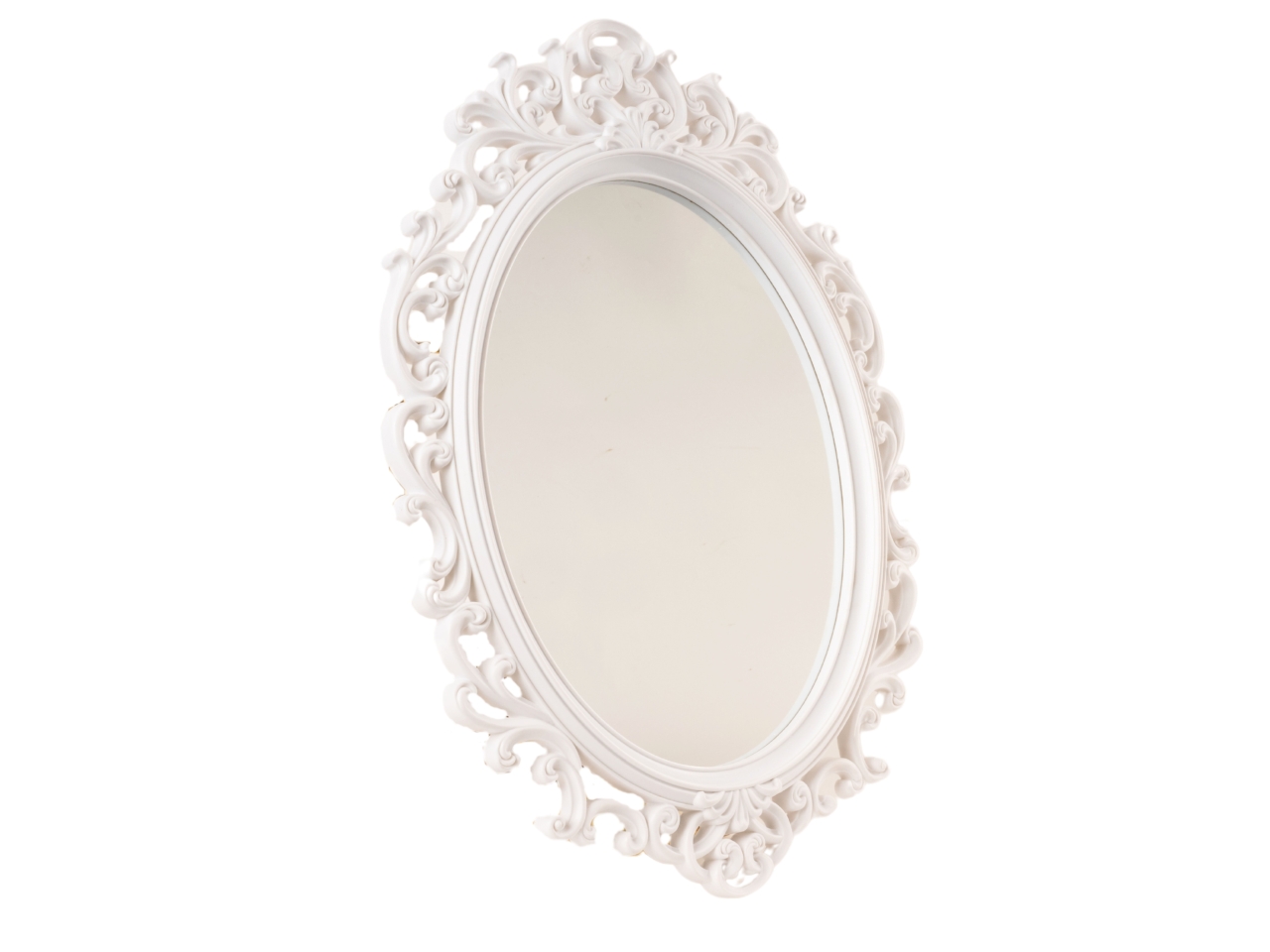 SPECCHIO 46X64 OVALE BIANCA E0612.85W