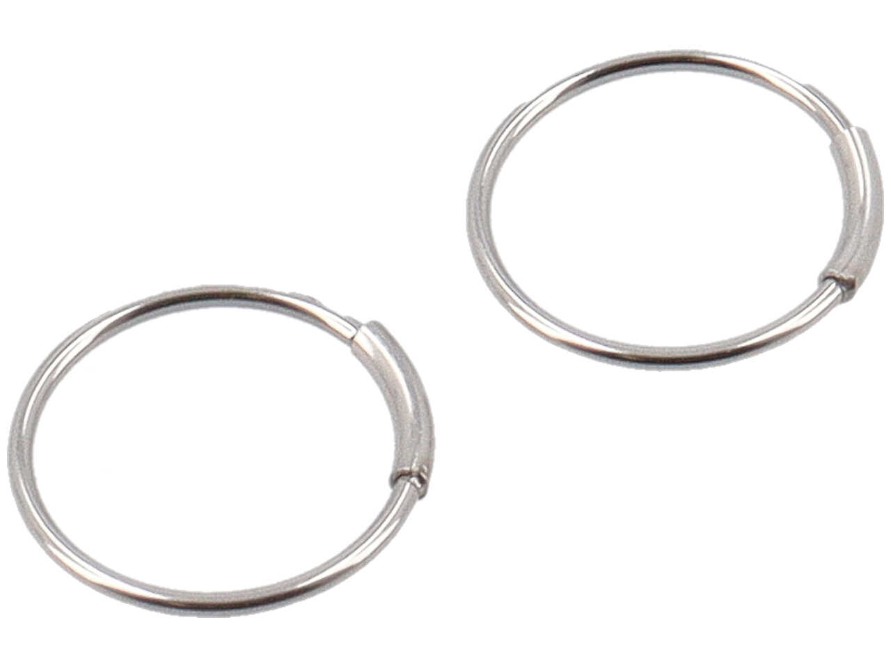 BODY PIERCING COPPIA CERCHIETTI 12MM