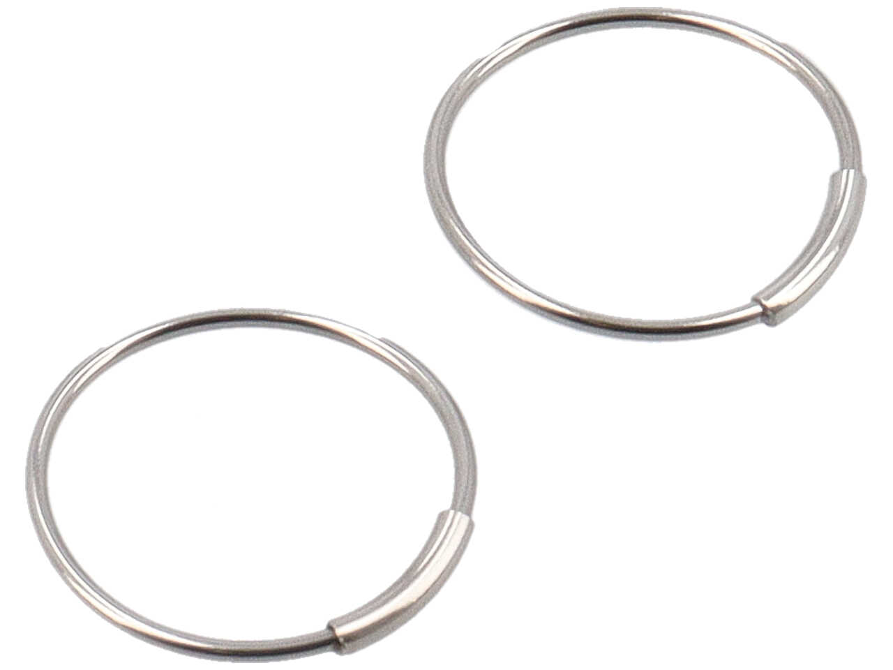 BODY PIERCING COPPIA CERCHIETTI 14MM