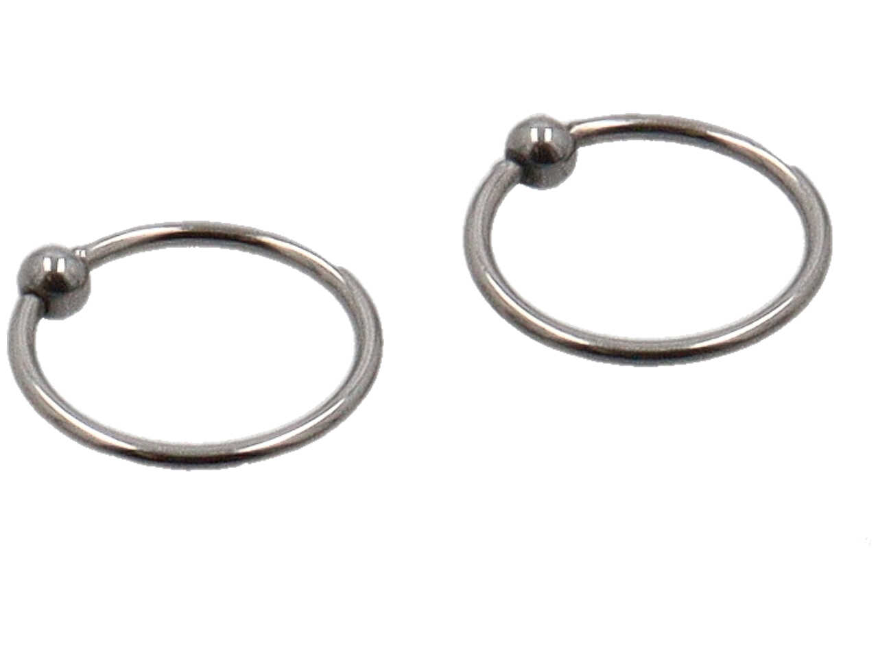 BODY PIERCING COPPIA CERCHIETTI 10MM
