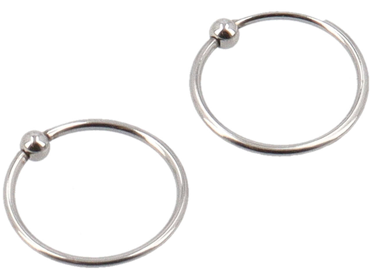BODY PIERCING COPPIA CERCHIETTI 12MM