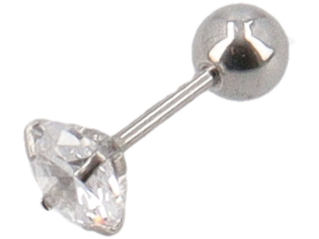 BODY PIERCING DRITTO E RIVOLO 5MM