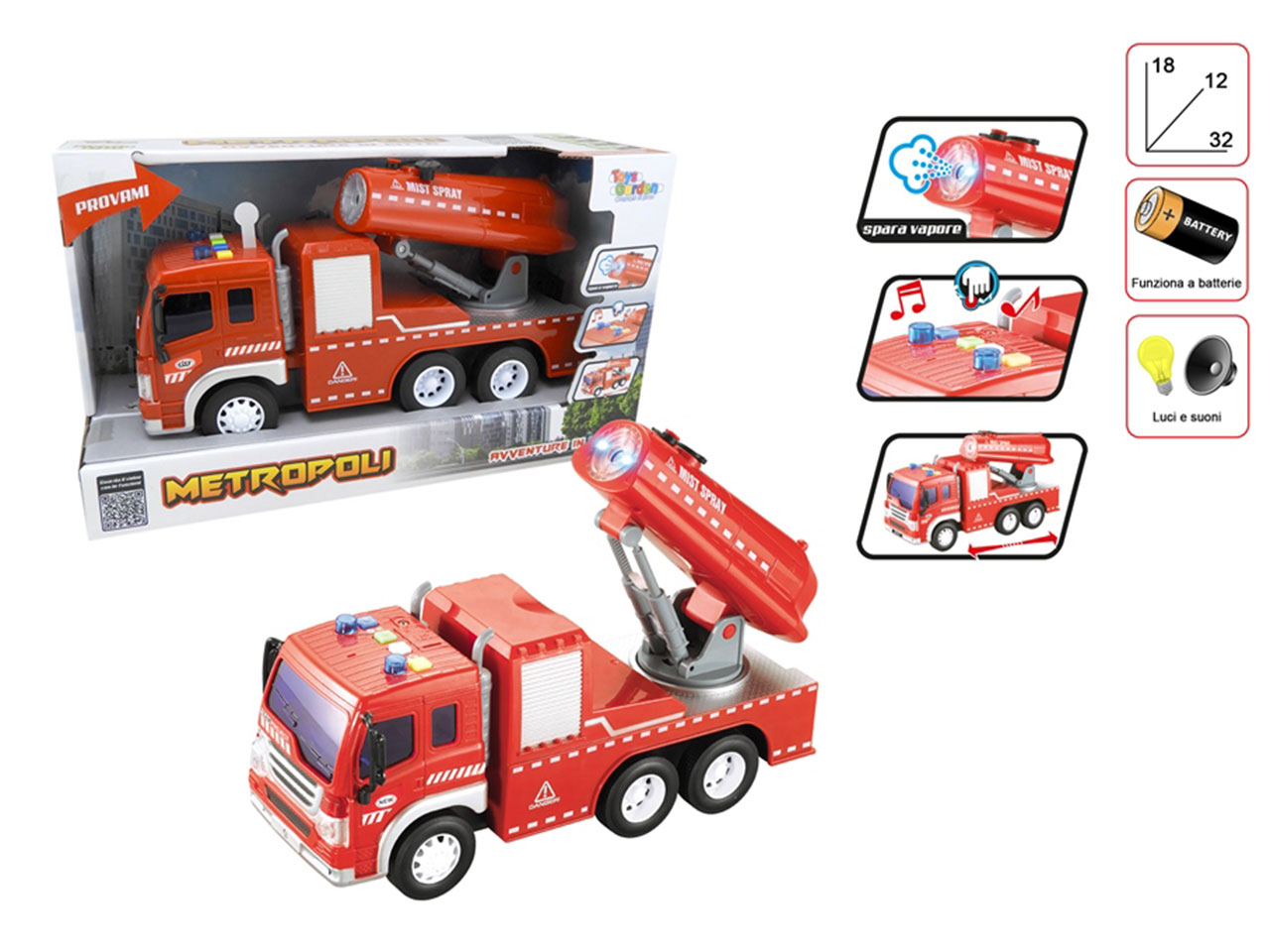 METROPOLI SPRAY FUMO 27831