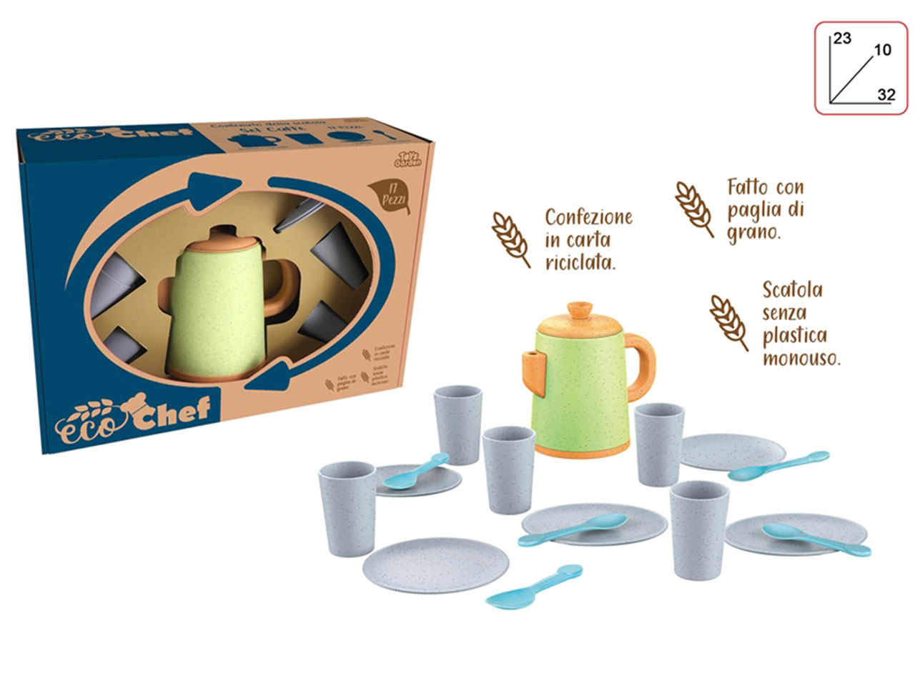 ECO CHEF SET CAFFE 28202 ECO CHEF SET CAFFE 28202