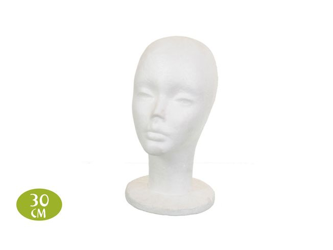 TESTA IN POLISTIROLO H.30CM 442044