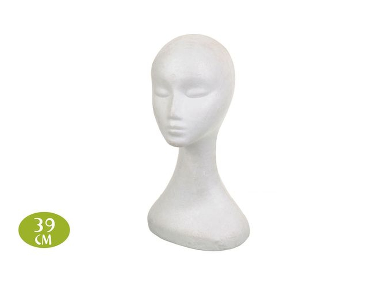 TESTA IN POLISTIROLO H.39CM 442045