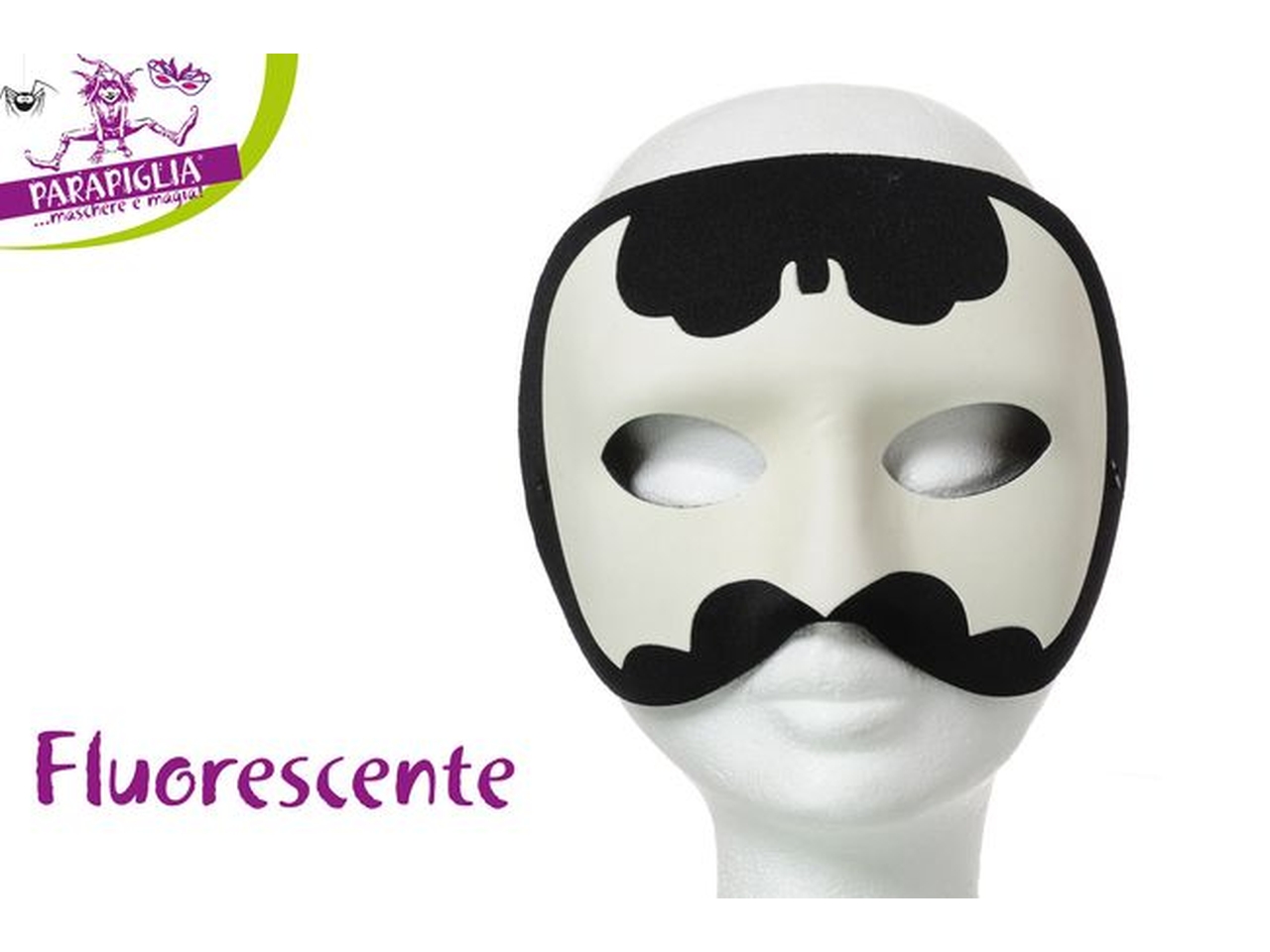 MASCHERA VISO FLUORESCENTE 445328