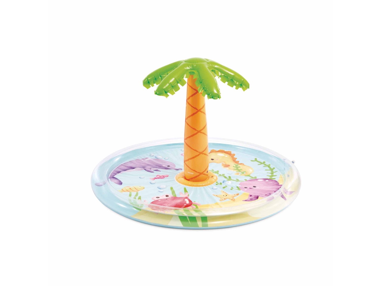 PISCINA PALMA CON SPRUZZO 173X104CM 56433