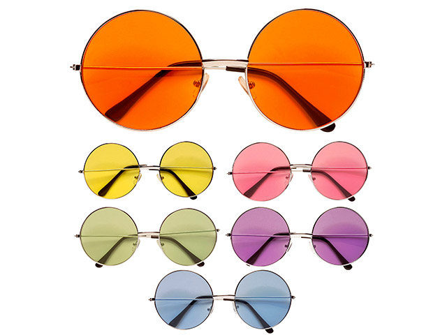 OCCHIALI ANNI 70 COLORI ASS. 6862S OCCHIALI ANNI 70 COLORI ASS. 6862S