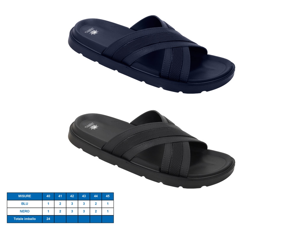 CIABATTA UOMO BELIZE 40-45 21100468 CIABATTA UOMO BELIZE 40-45 21100468