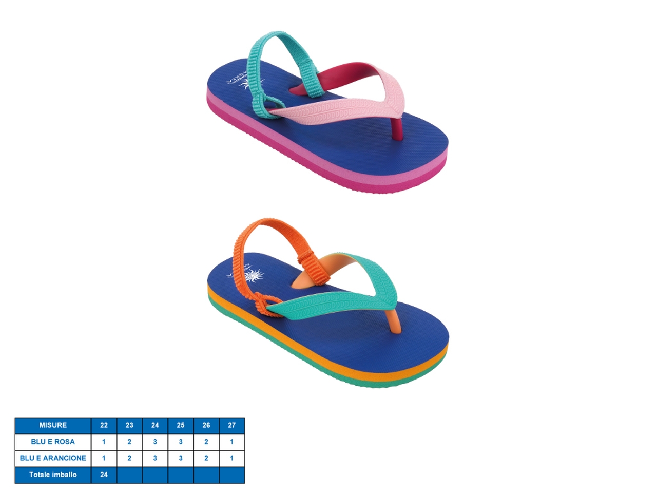 SANDALO BIMBI COLORFUL 22-27 21100765 SANDALO BIMBI COLORFUL 22-27 21100765