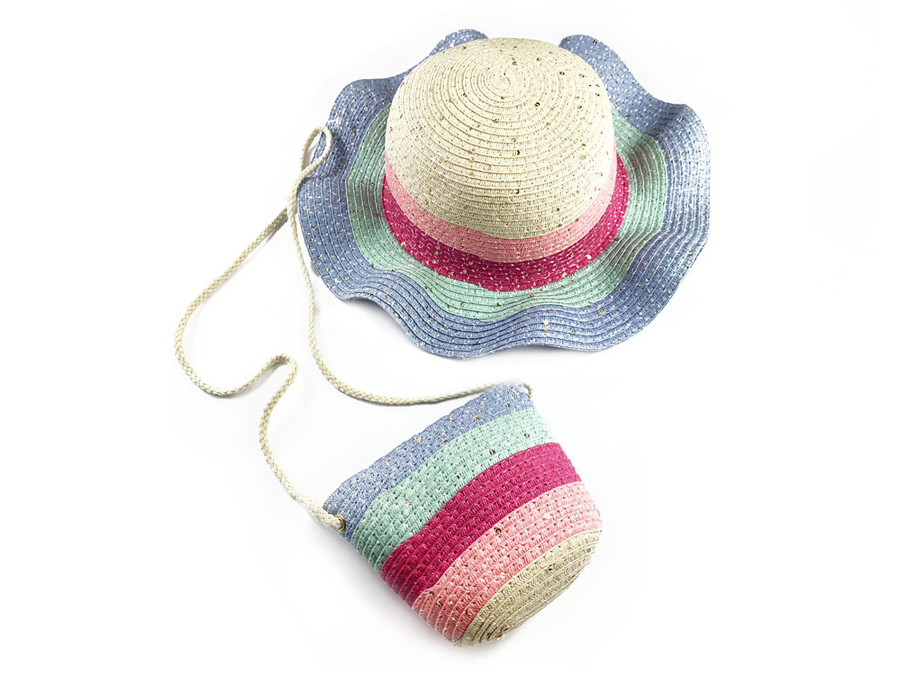 CAPPELLO+BORSETTA SUMMER RAINB. BK10091