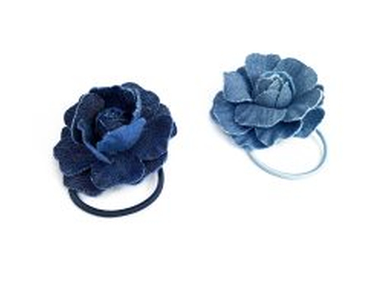 ELASTICO/BECCO FLORAL DENIM FC34240