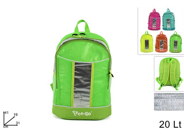 ZAINO TERMICO 20LT TASCA DSU18000401 ZAINO TERMICO 20LT TASCA DSU18000401