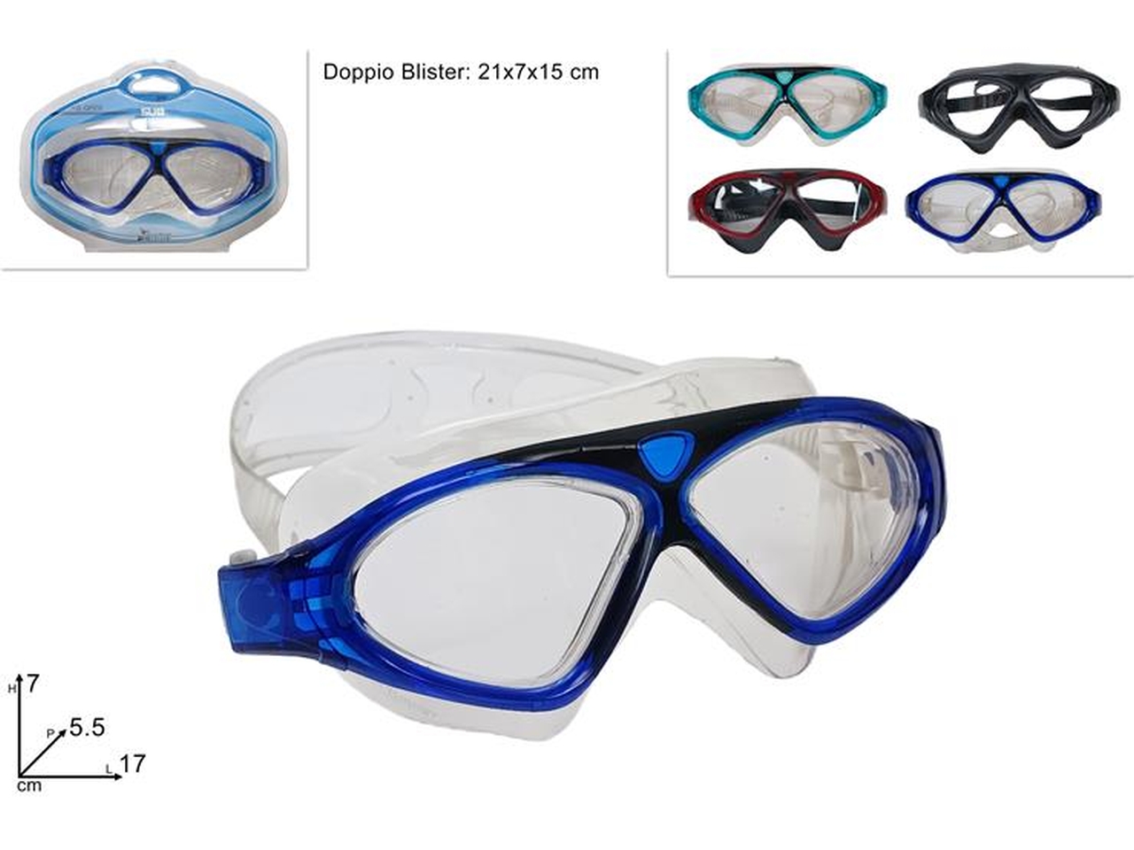 OCCHIALINI PISCINA 4ASS. DSU22002051