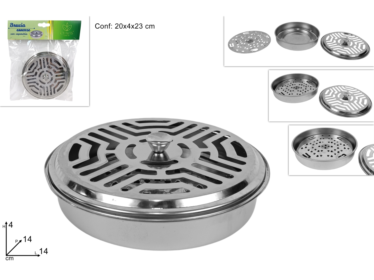 BRUCIA SPIRALI IN METALLO DSU24002371
