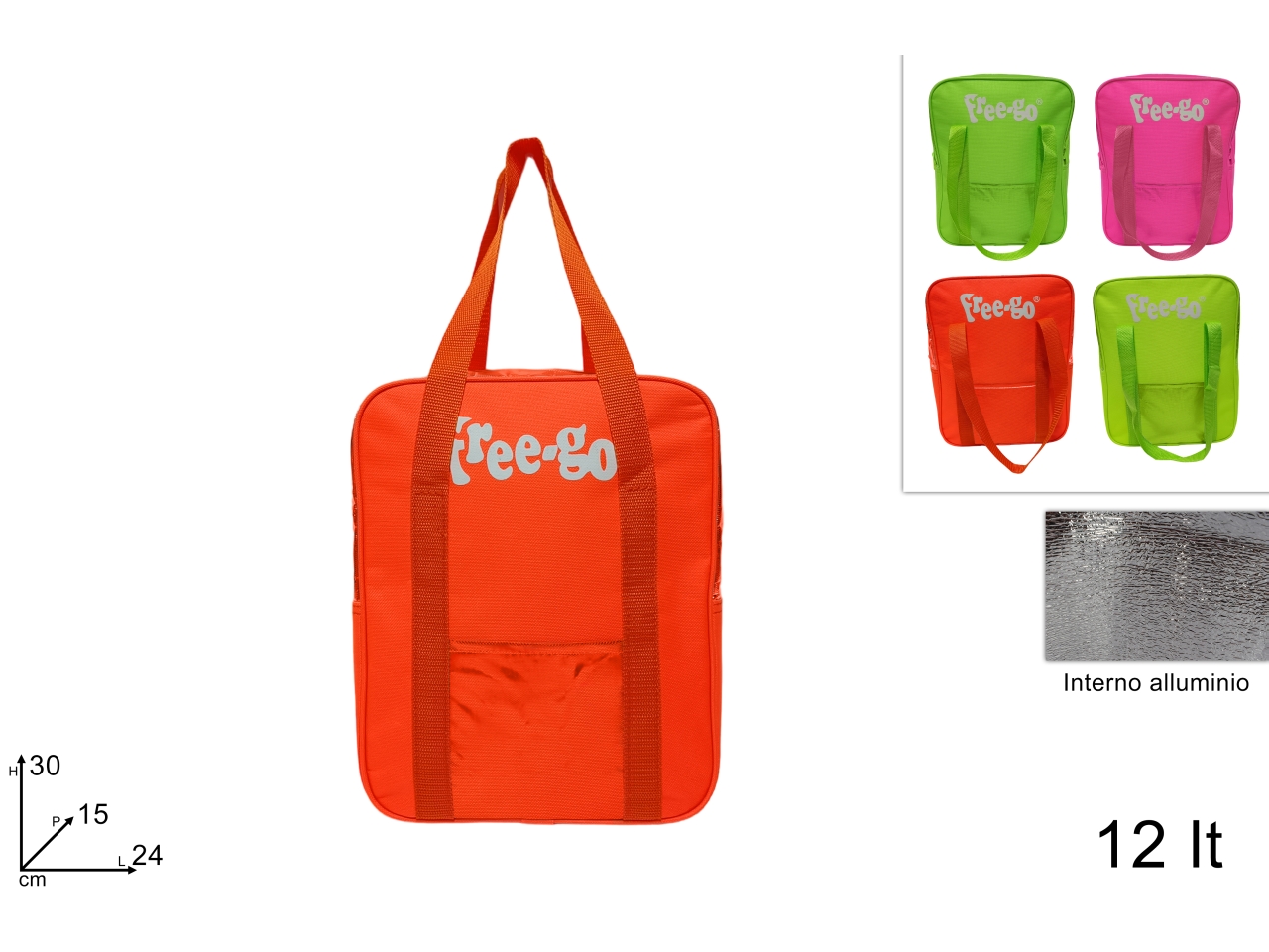 BORSA FRIGO 12L FLUO ASS DSU23002881 BORSA FRIGO 12L FLUO ASS DSU23002881
