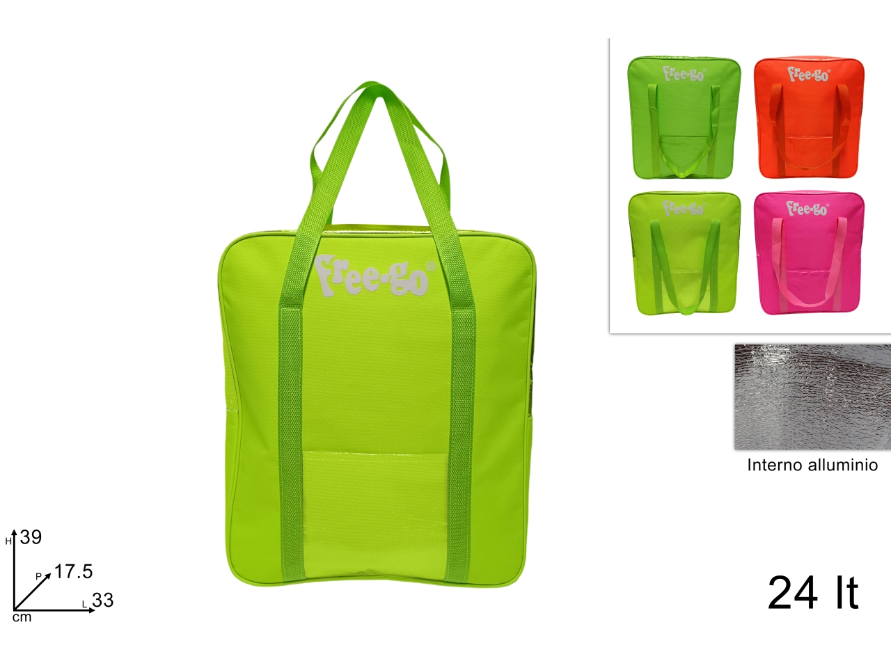 BORSA FRIGO 24L FLUO ASS DSU23002871 BORSA FRIGO 24L FLUO ASS DSU23002871