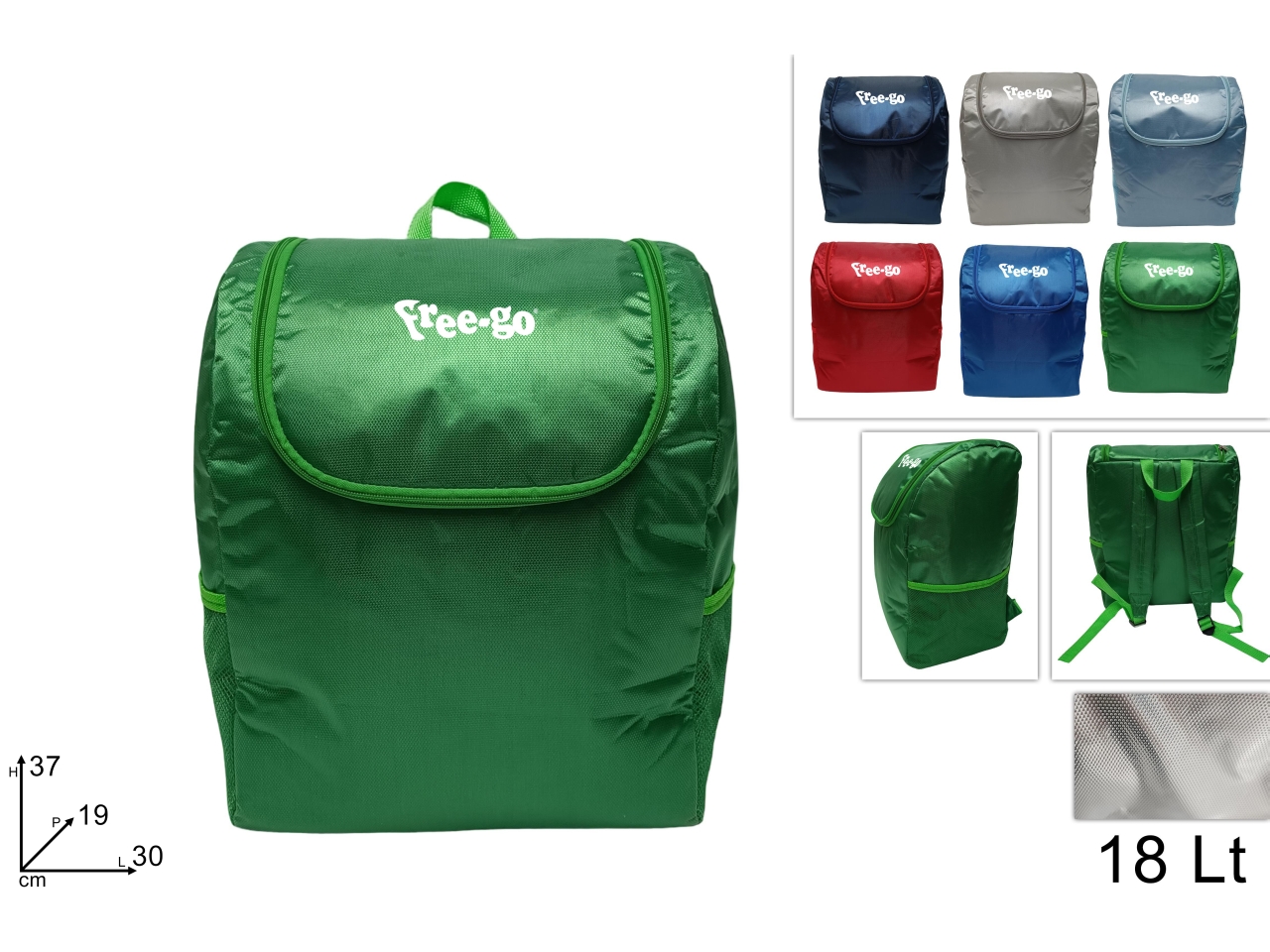 ZAINO TERMICO 18L TASCA ASS DSU23004261 ZAINO TERMICO 18L TASCA ASS DSU23004261