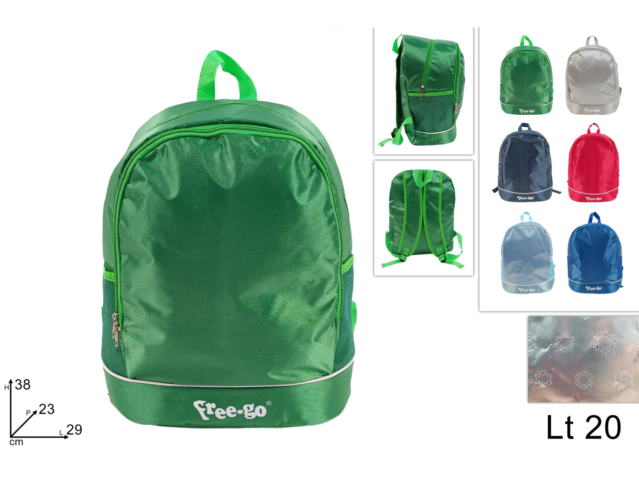 ZAINO TERMICO 20L TASCA ASS DSU24001951 ZAINO TERMICO 20L TASCA ASS DSU24001951