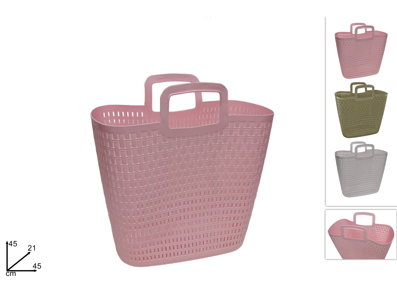 BORSA PLASTICA 45X21X45 ASS DEV24001851 BORSA PLASTICA 45X21X45 ASS DEV24001851