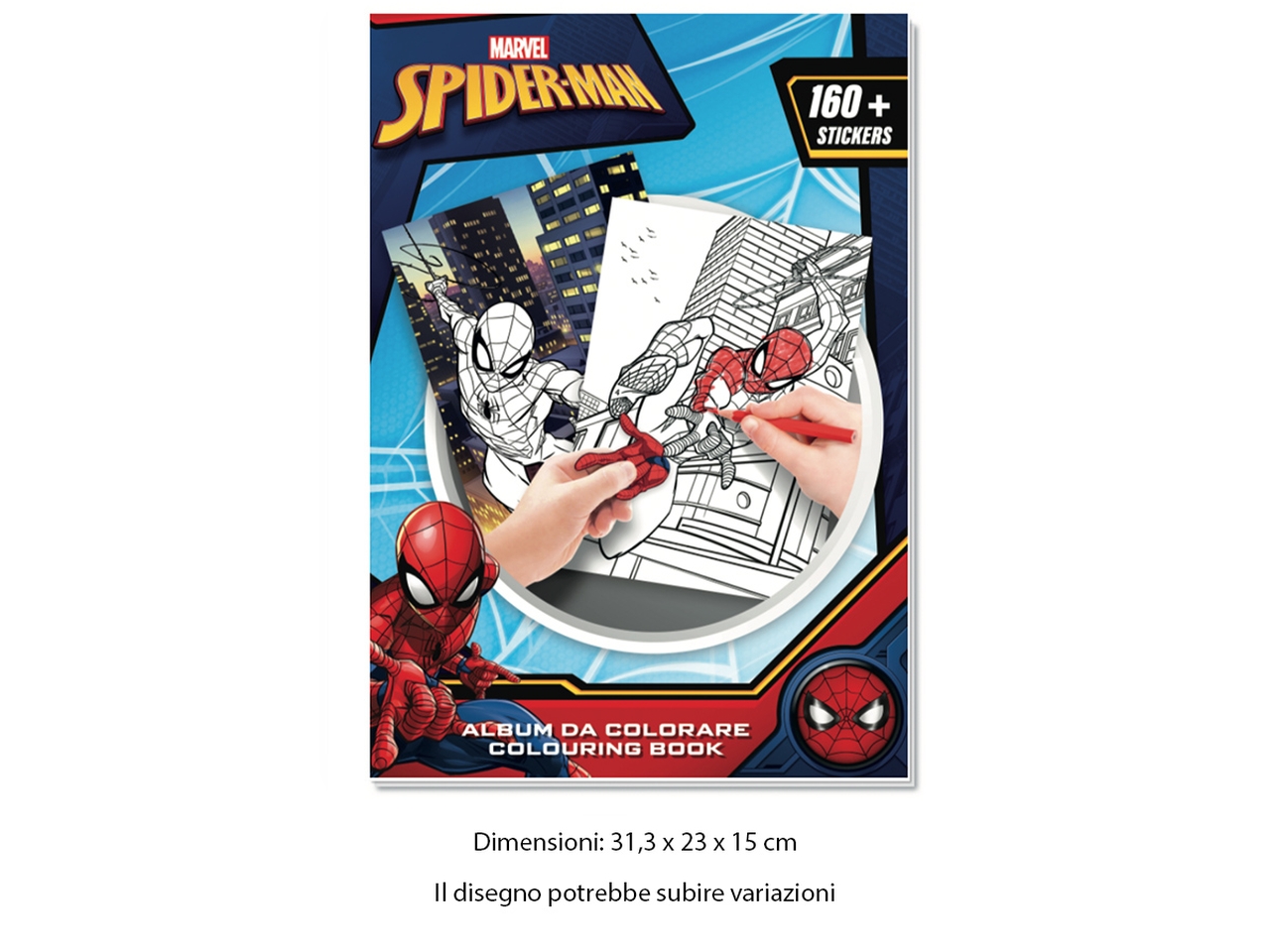 SPIDERMAN LIBRO DA COLORARE SP1145 SPIDERMAN LIBRO DA COLORARE SP1145