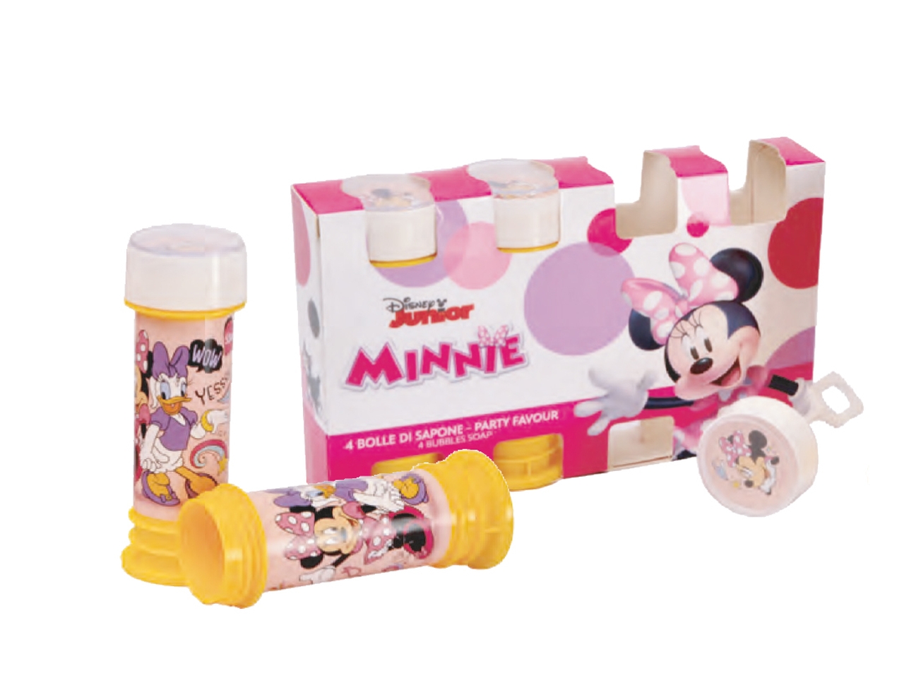 MINNIE BOLLE DI SAPONE 60ML 4 PZ 20724