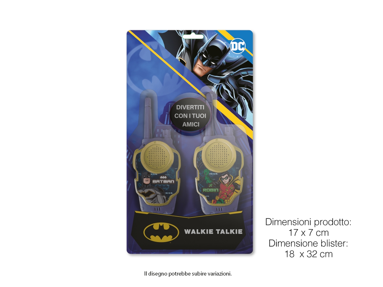 BATMAN WALKIE TALKIE BA1064