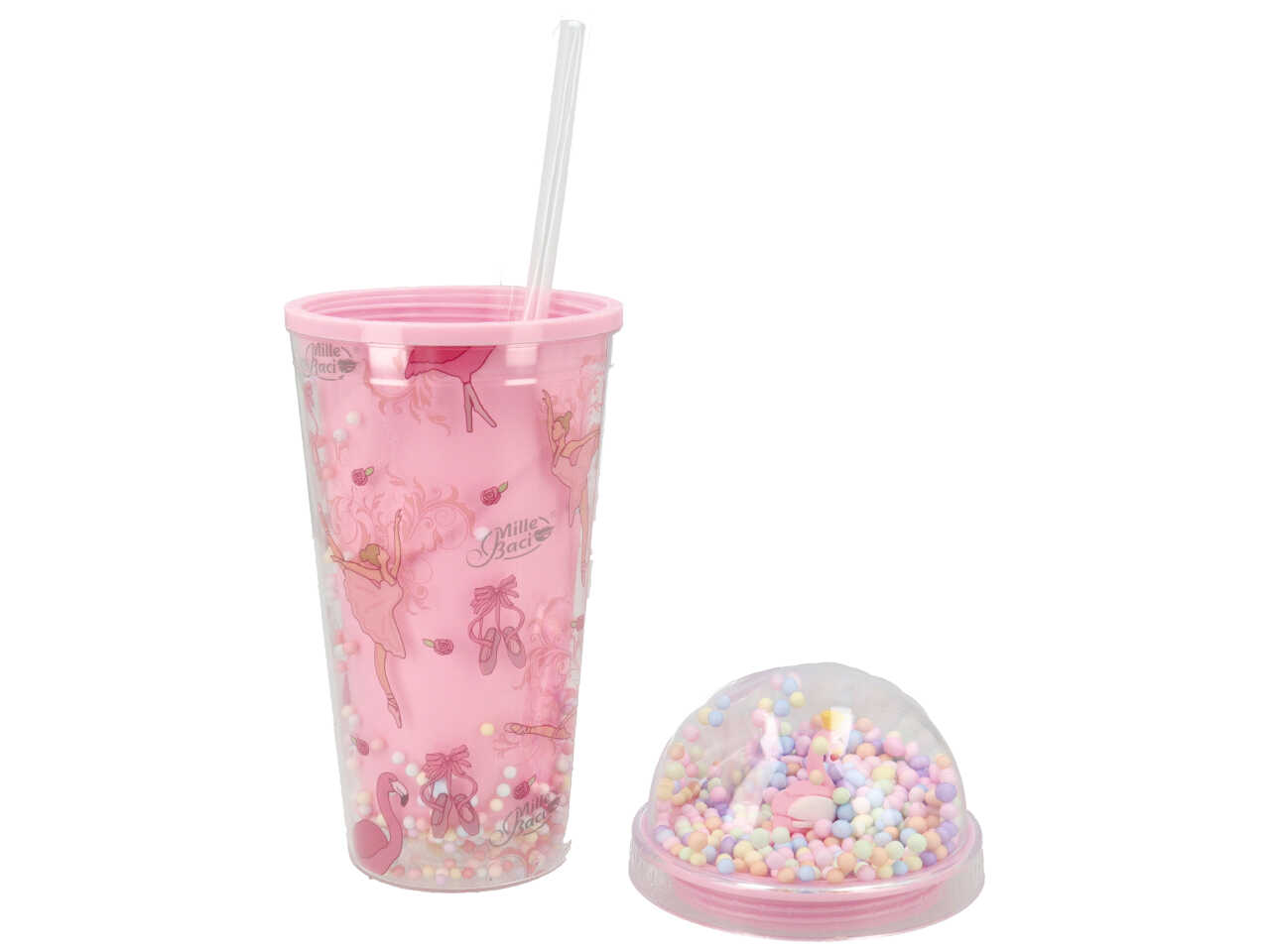 BICCHIERE C/CANN.BALLERINA BALLERINA-01