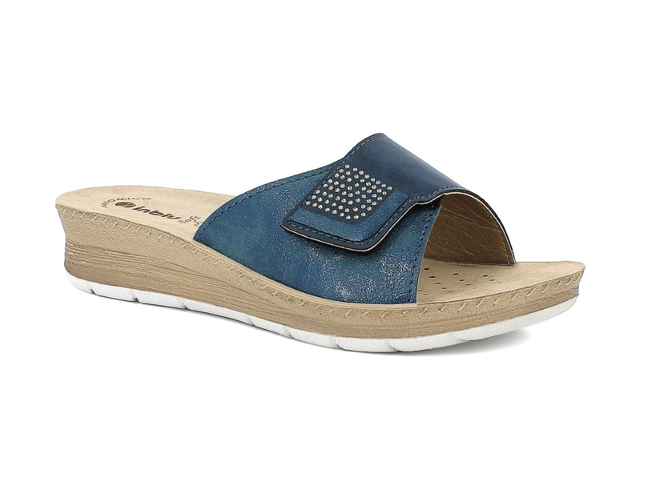 CIABATTA DONNA TG.35-41BLU FC000059-004 CIABATTA DONNA TG.35-41BLU FC000059-004
