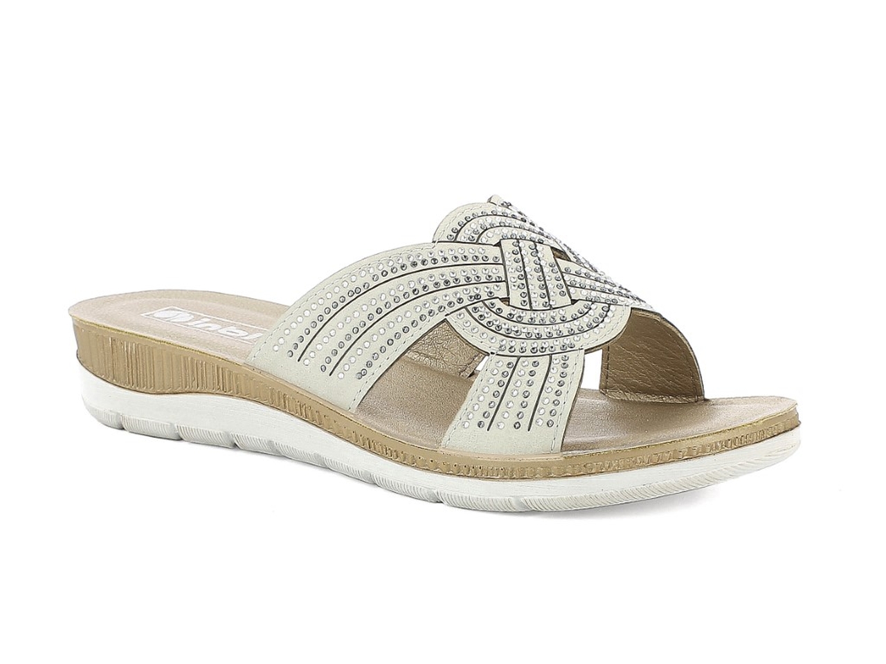 CIABATTA DONNA TG35-41GHIAC BV000037-002 CIABATTA DONNA TG35-41GHIAC BV000037-002