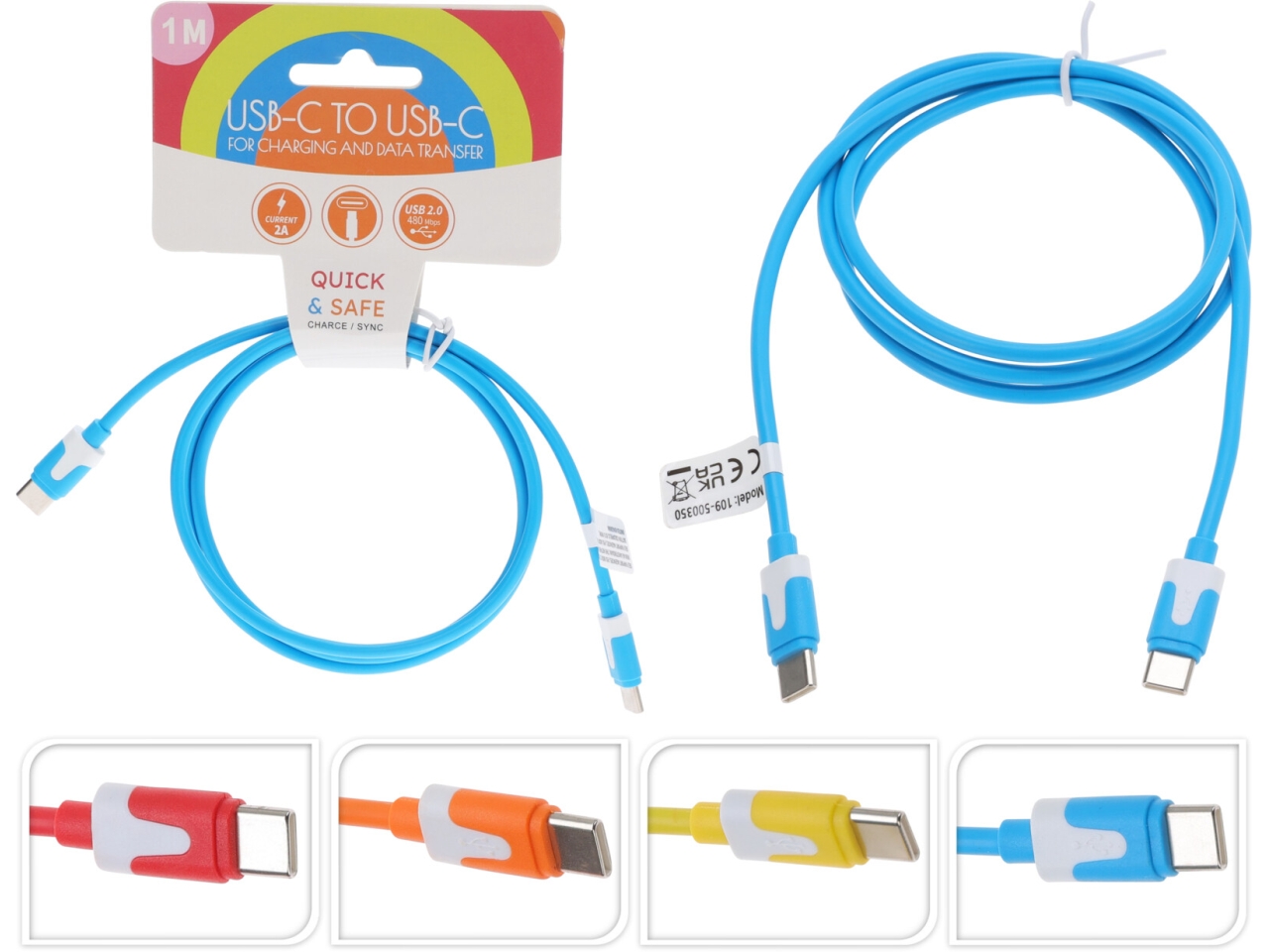 CAVO 2A USB C USB C 1MT ASS 109500350