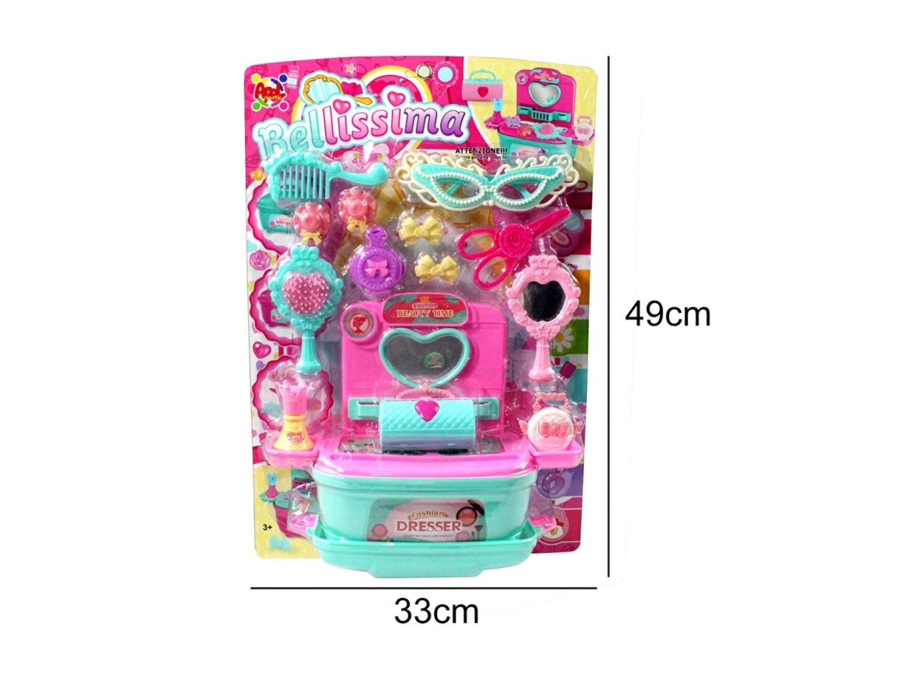SET SPECCHIERA C/ACCESSORI 40198