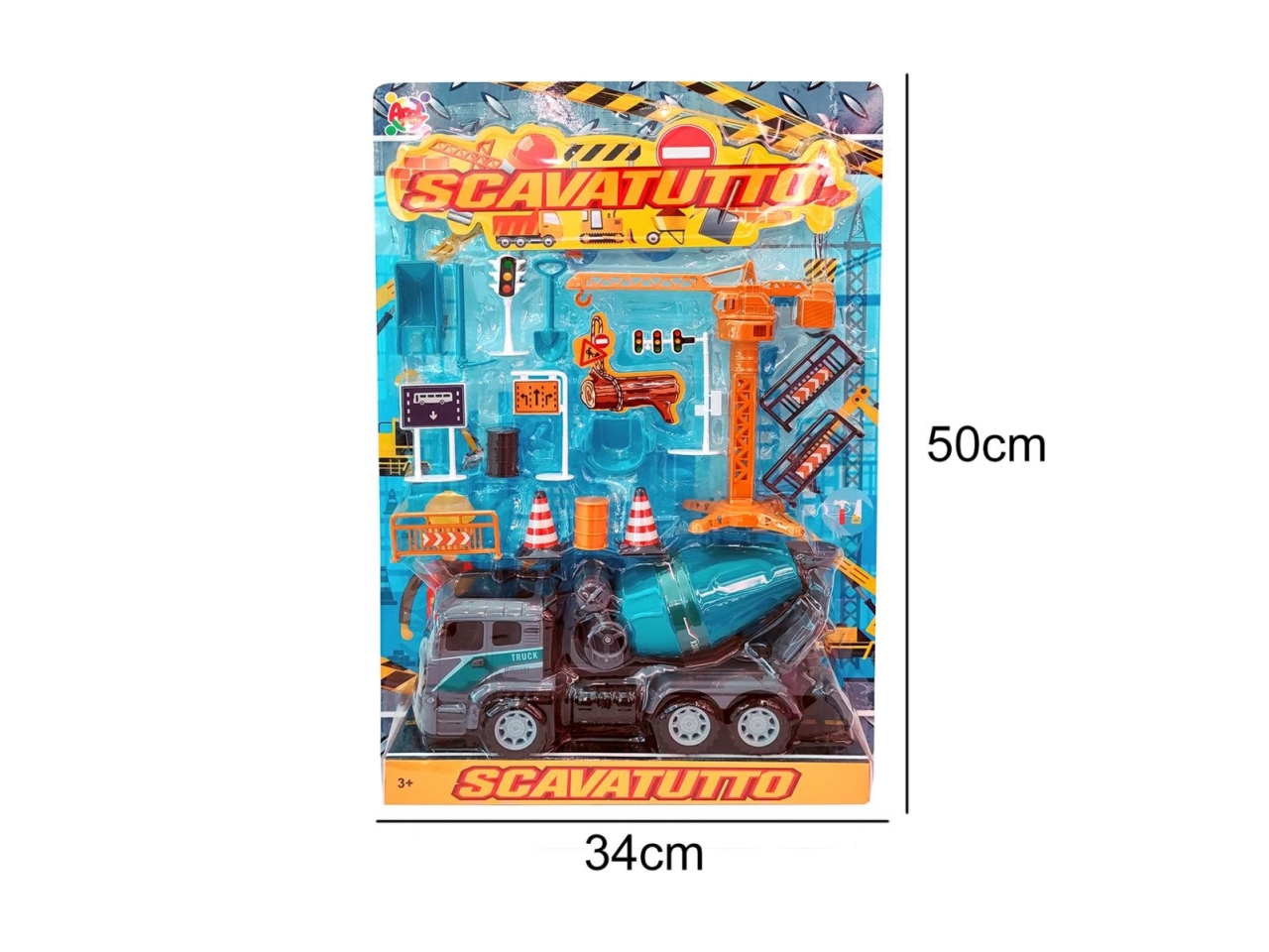 SET BETONIERA SCAVATUTTO 40204 SET BETONIERA SCAVATUTTO 40204