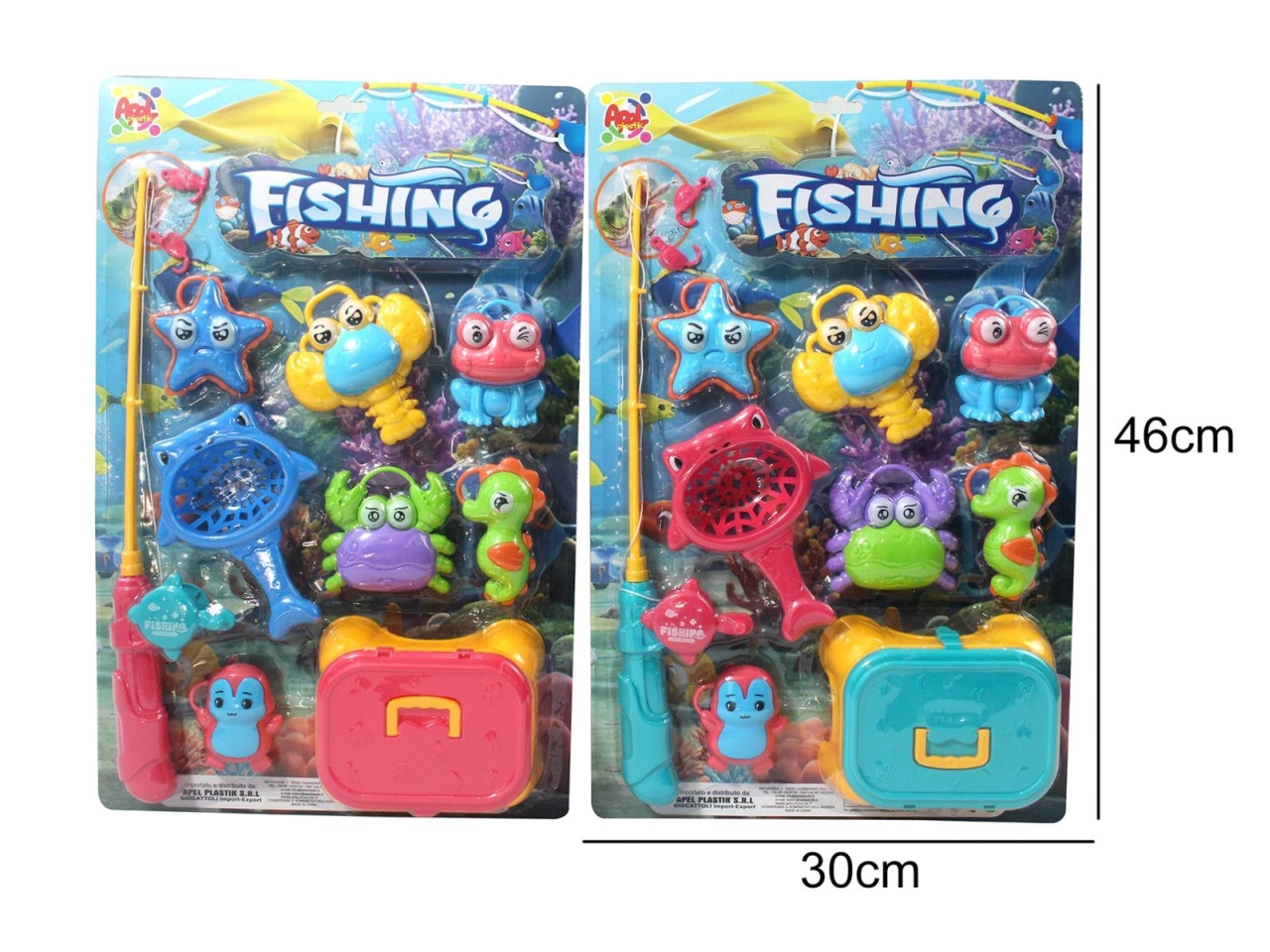SET GIOCO PESCA CON ACCESSORI 40262