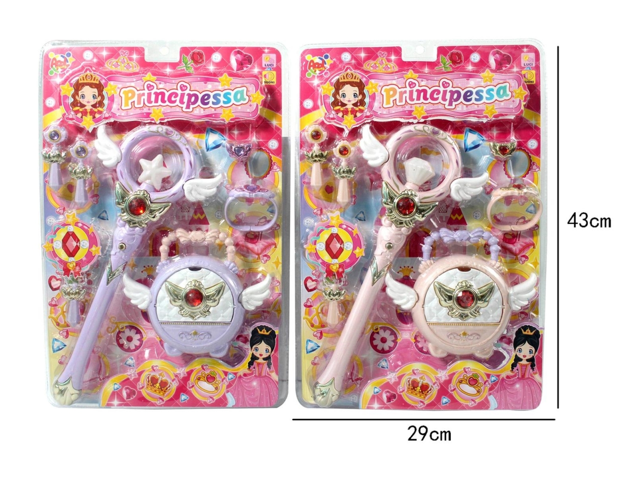 SET SCETTRO C/LUCI,MUSICA E BORSA 40276