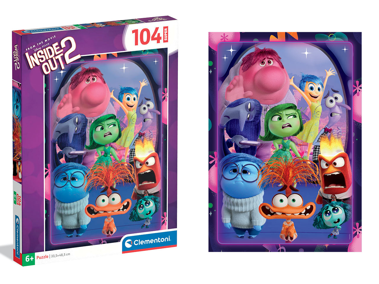 PUZZLE 104 SUPER INSIDE OUT 2 -2- 25067