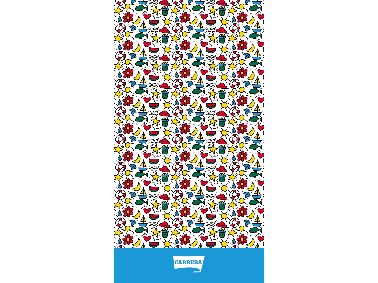 CARRERA TELO MARE FUNNY 85X160 TEL6148A