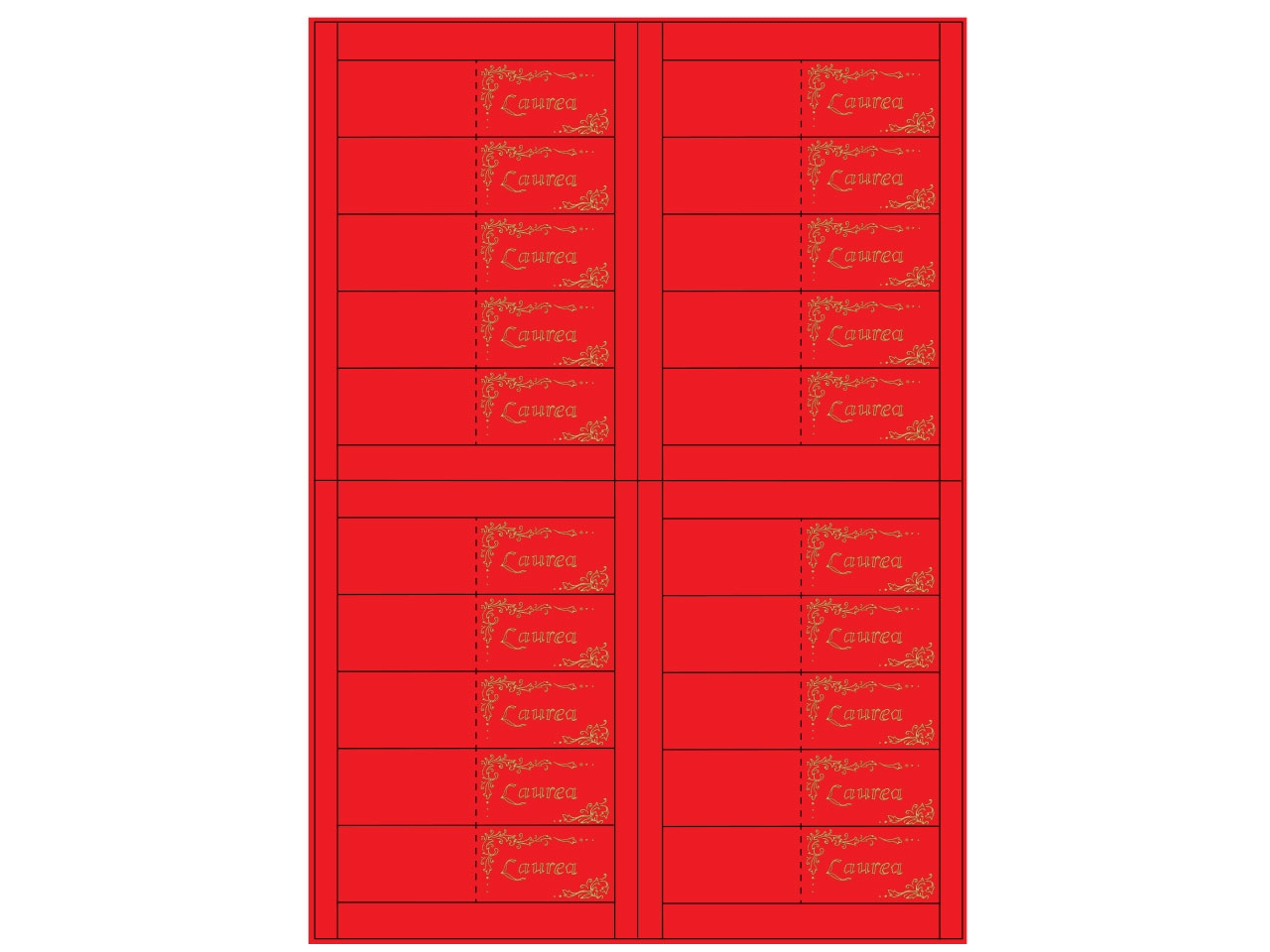 BIGL.BOMB.100PZ A4 LAUREA  BB00269/5